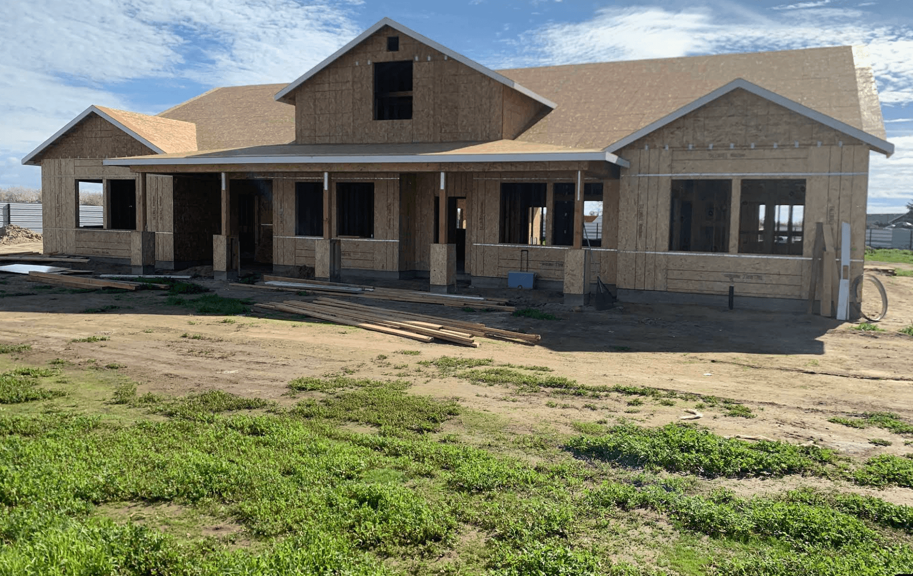 Custom Home Framing photo 1