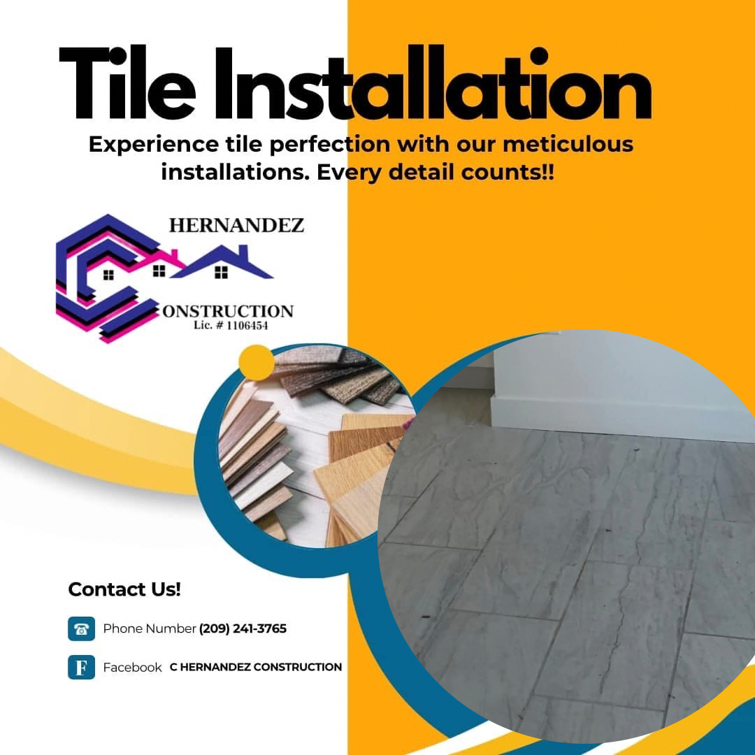 C Hernandez Construction flyer